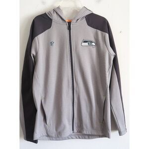 NFL Team Apparel Seattle Seahawks Zip-Up Hoodie - Size Youth